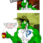 Strong coffee