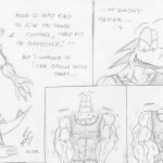 Dino rips his clothes