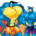 Muscle inflation contest