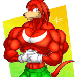 Buff Fan-art - Knuckles