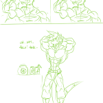 Hello (Sketch) - Remake / Short comic